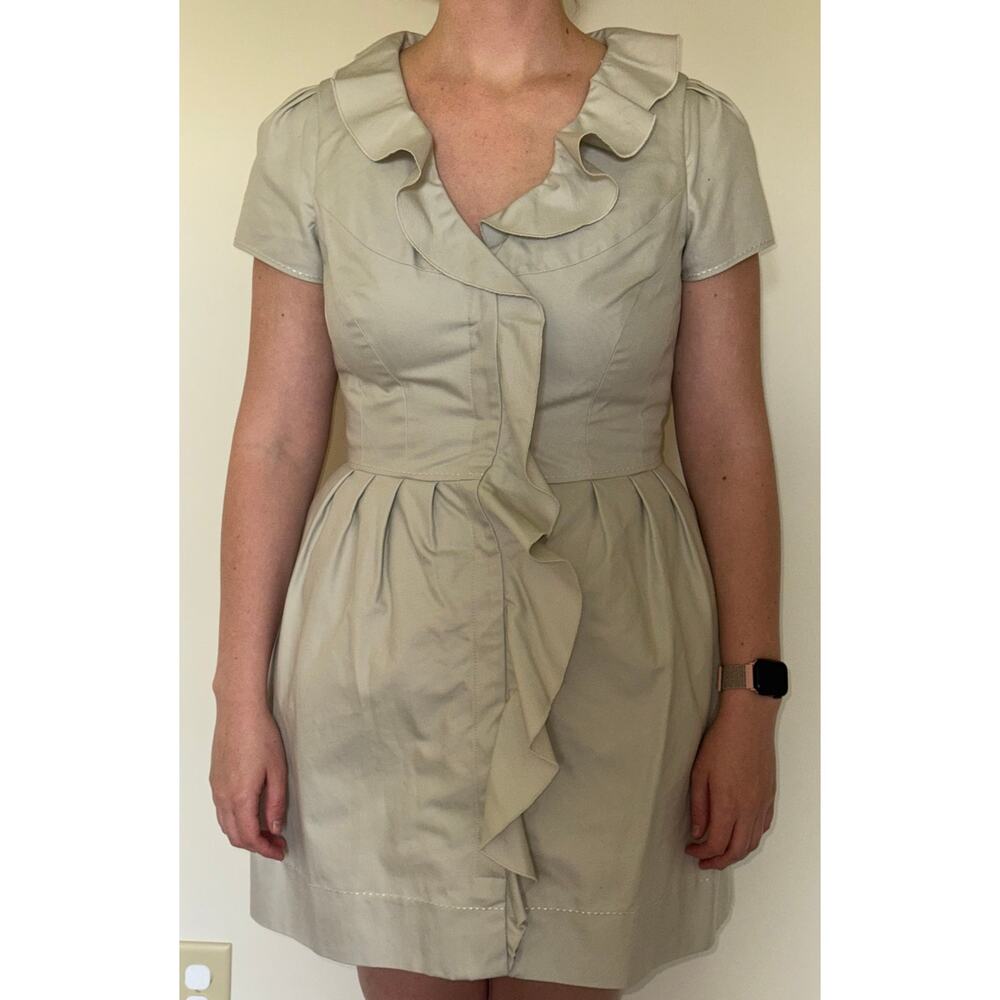 Vintage 100% Cotton Thread Social Dress
